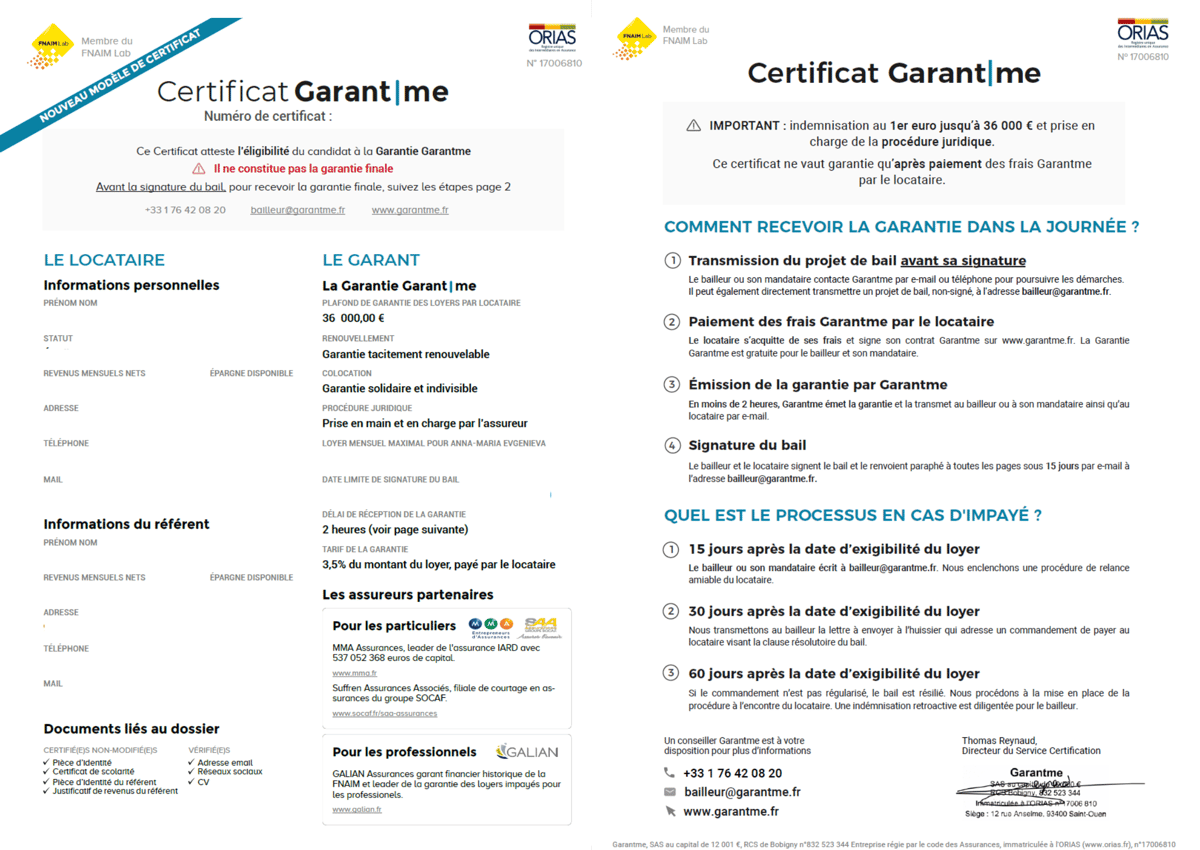 Certificat D ligibilit Comment L utiliser Avec Garantme certificat-d-ligibilit-comment-l-utiliser-avec-garantme